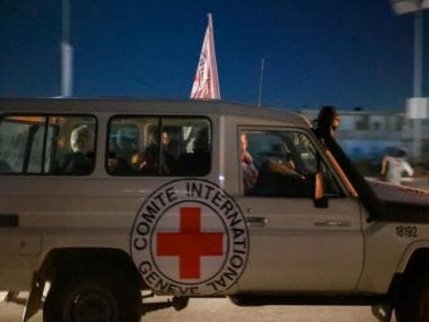 Red Cross starts 'multi-day' Gaza hostages, Palestinian detainees operation