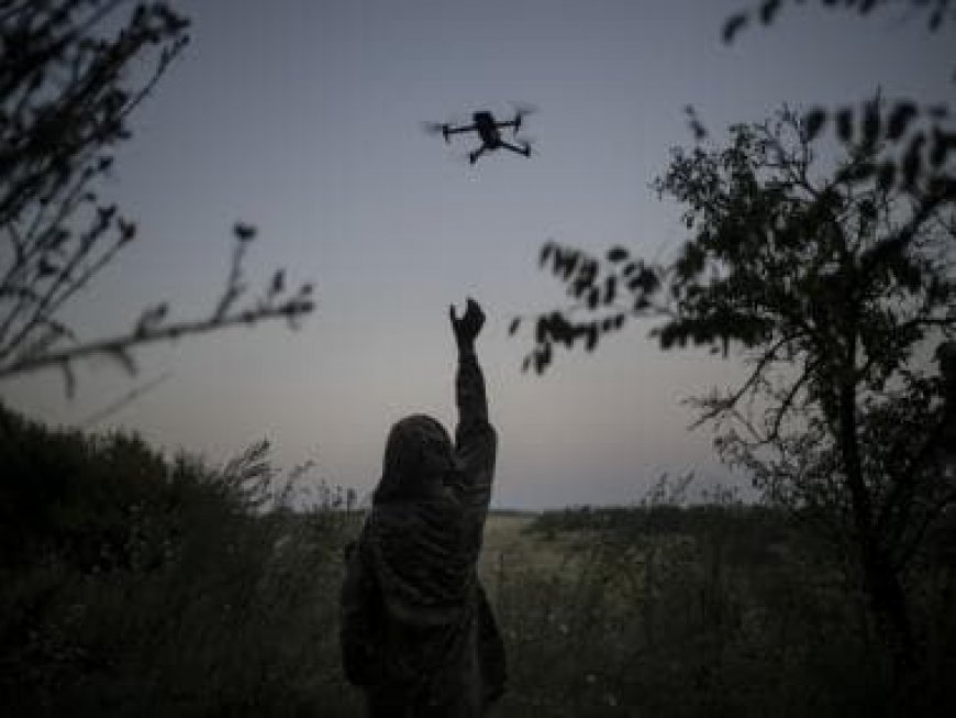 Russia launches 'record' 75 drones on Ukraine