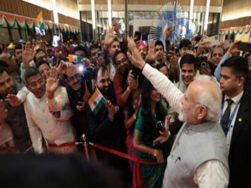 WATCH: Indian diaspora welcomes PM Modi in Dubai for COP28, says 'the world needs leader like him'