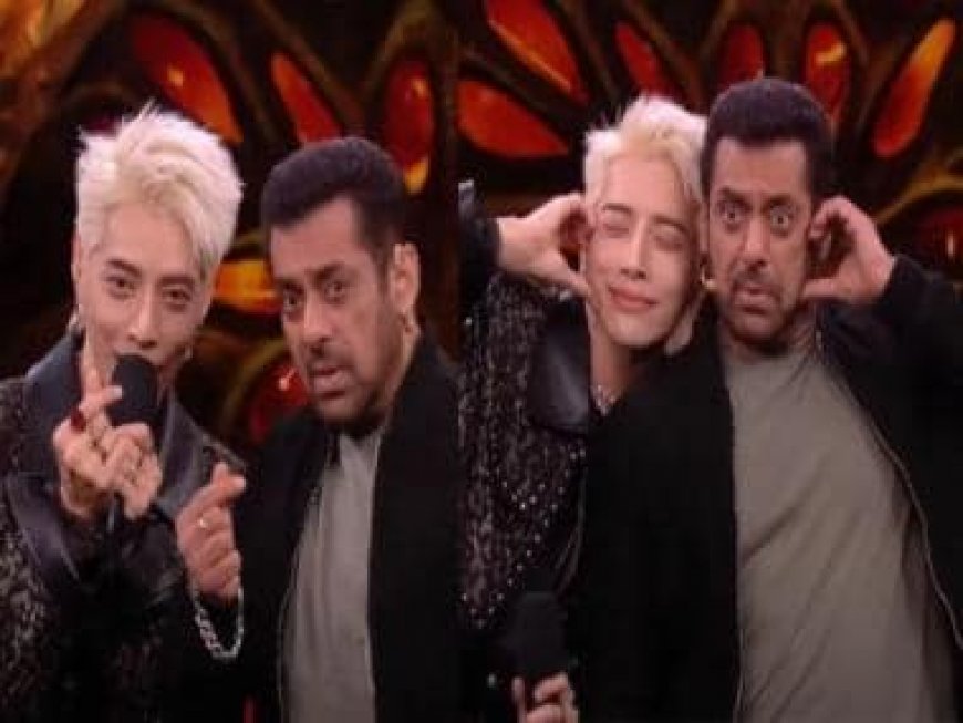 Bigg Boss 17: K-Pop singer Aoora, host Salman Khan set stage on fire; WATCH