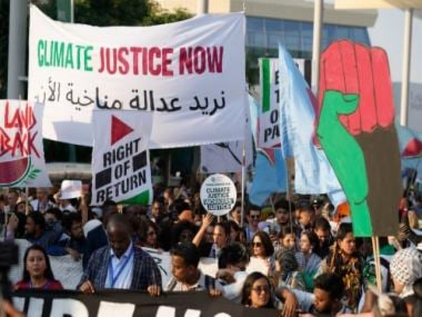 Protests at UN climate talks, from cease-fire calls to detainees, see 'shocking level of censorship'