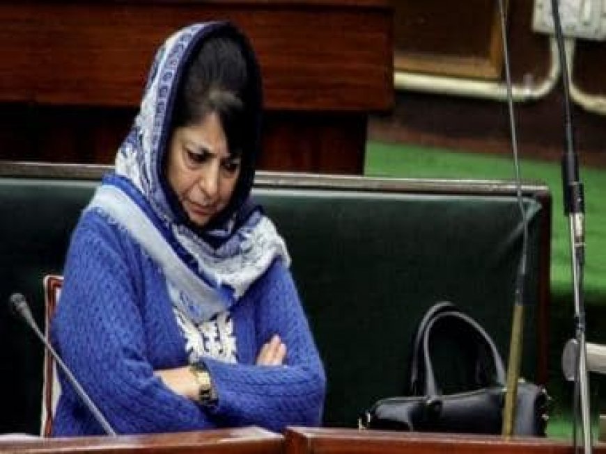 'Nothing less than death sentence': J&amp;K ex-CM Mehbooba Mufti on SC verdict upholding abrogation of Article 370