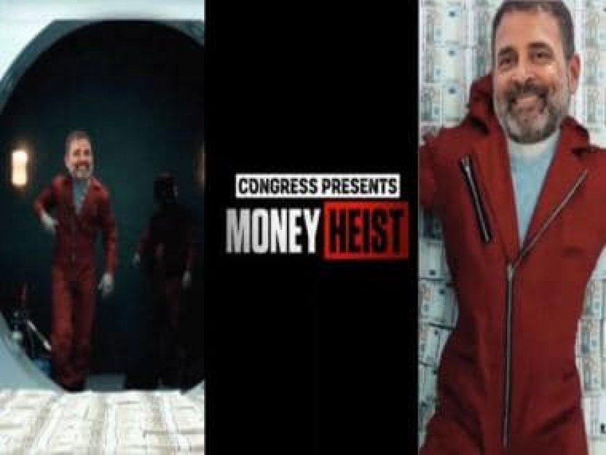 WATCH: BJP takes dig at Congress over cash haul with ‘Money Heist’ video