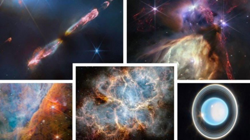 The James Webb telescope took some stunning images in 2023