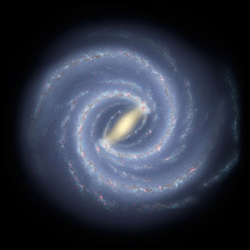 A bar of stars at the center of the Milky Way looks surprisingly young