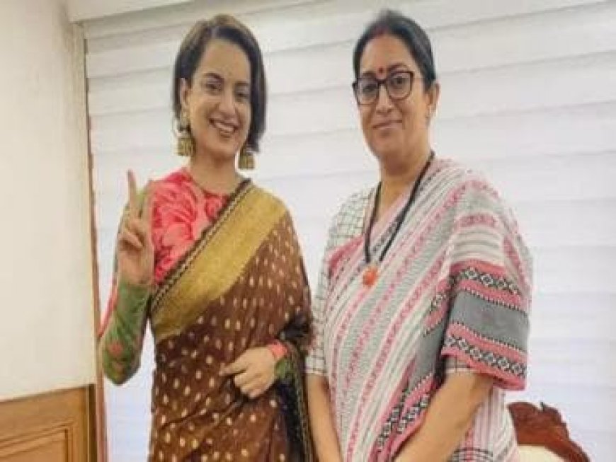 Smriti Irani opposes paid period leaves for women employees, Kangana Ranaut says 'Periods is not a handicap'