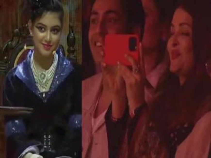 Watch: Aishwarya Rai cheers for daughter Aaradhya Bachchan's annual day performance amid separation rumours
