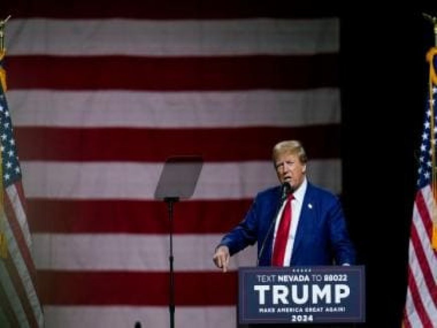 Former President Donald Trump says Nevada fake electors treated 'unfairly' during rally in Reno