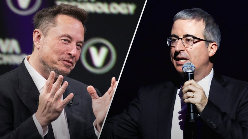 Elon Musk jabs back at John Oliver for 'Last Week Tonight' story