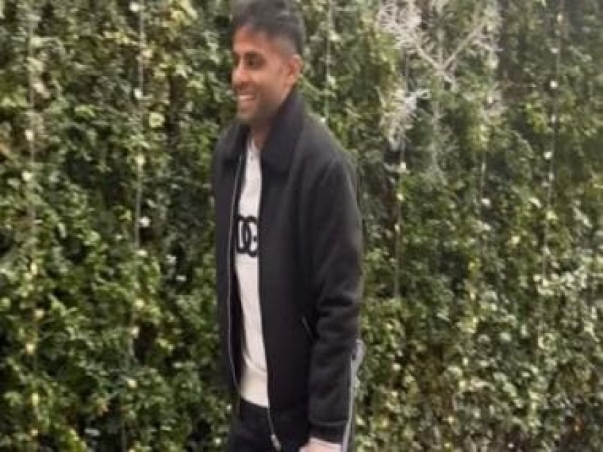 Suryakumar Yadav posts video of him walking with a crutch after suffering ankle injury; WATCH