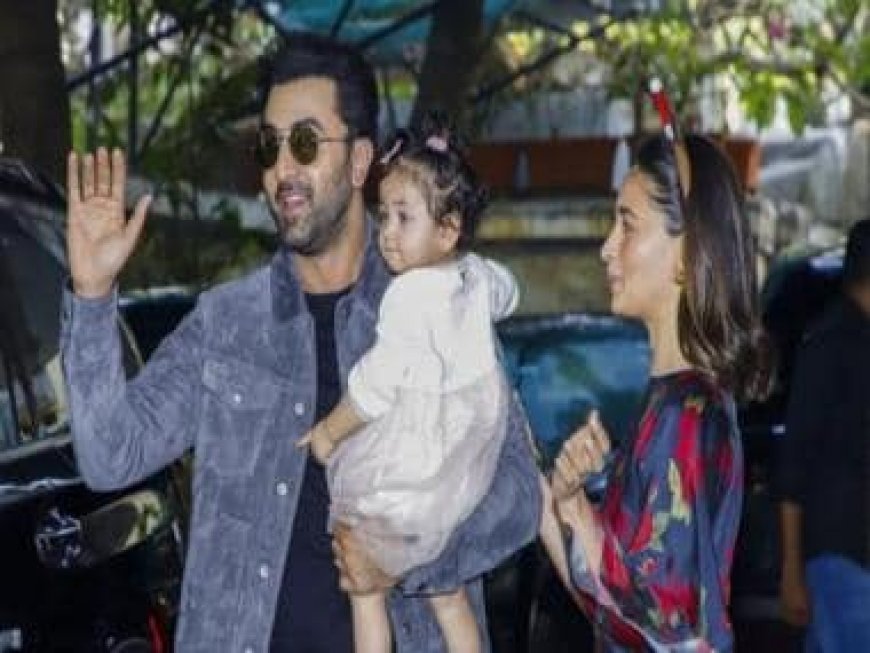 WATCH: Ranbir Kapoor and Alia Bhatt introduce daughter Raha to the media as she makes her first appearance
