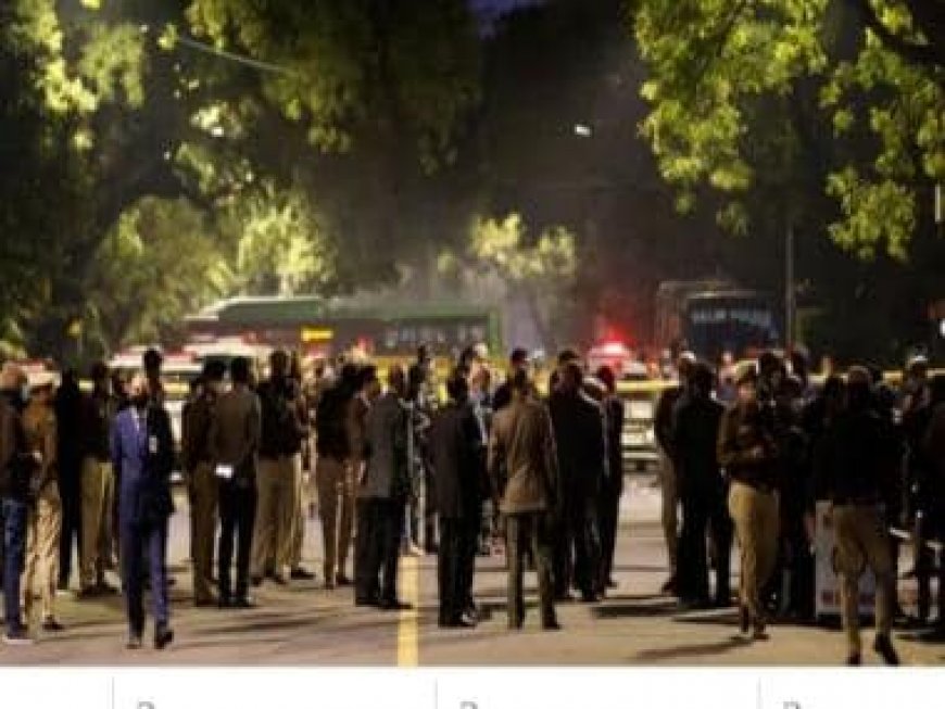 Israel Embassy in Delhi confirms blast at close proximity, bomb squad on spot