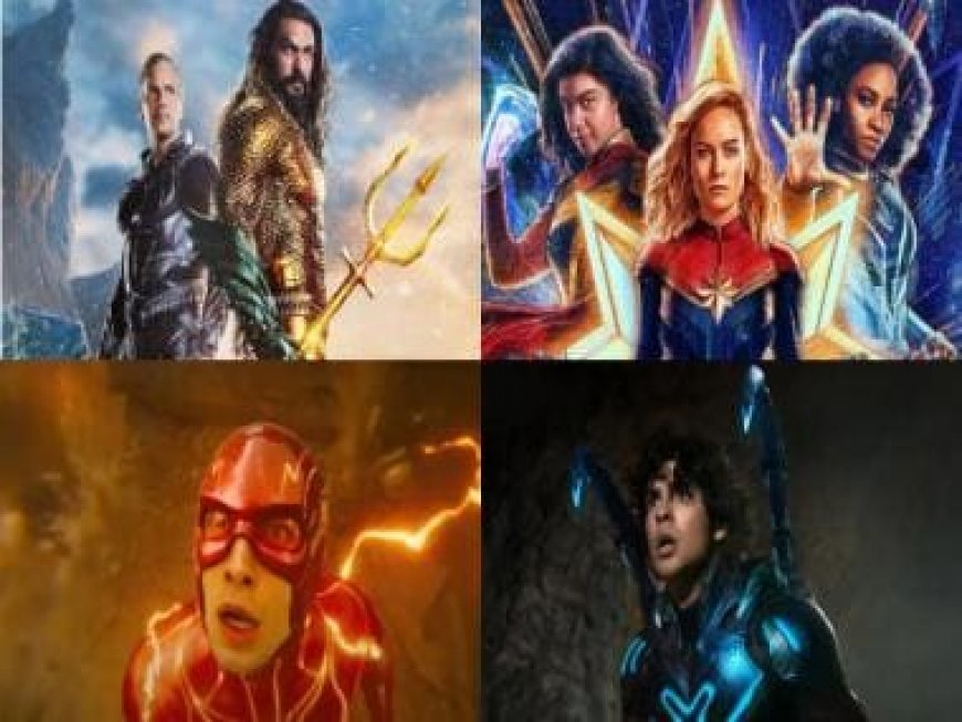 Aquaman, The Marvels, Shazam, Ant-Man, The Flash, Blue Beetle: Superheroes fail to fly in 2023