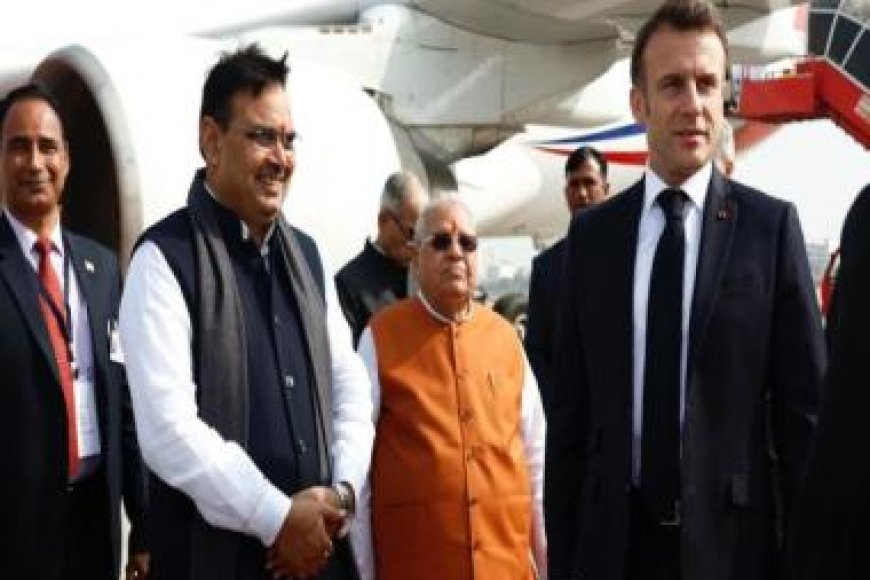 Emmanuel Macron India visit Live Updates WATCH French PM, chief