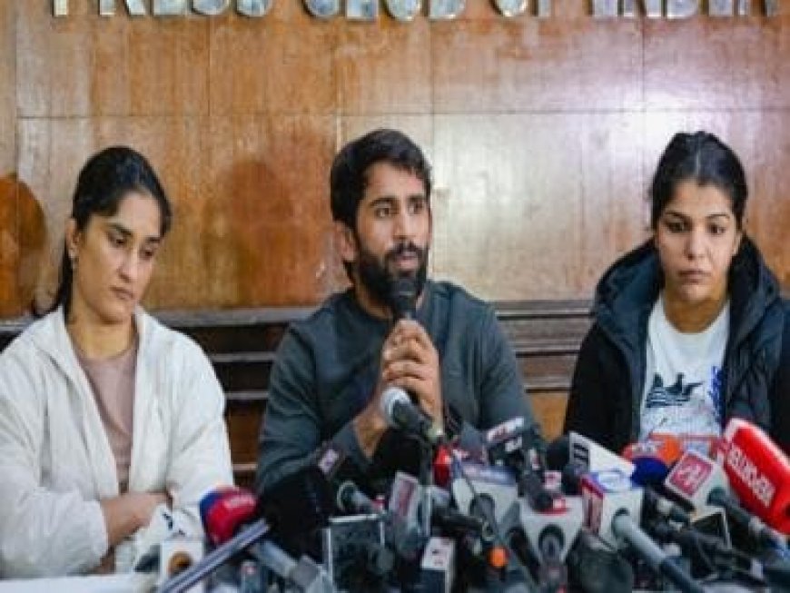 WFI: What Sakshi Malik, Bajrang Punia, Vinesh Phogat have said on election controversy so far