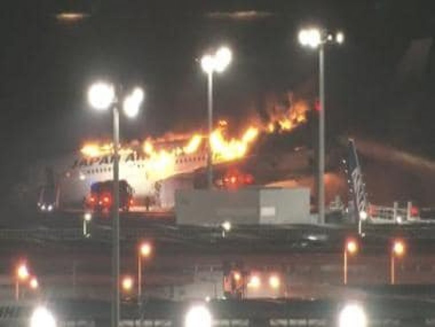 Tokyo Airport Collision: 5 of 6 crew of coast guard plane dead after hit by JAL aircraft at Haneda airport