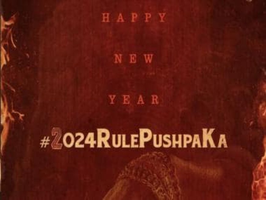 WATCH: The makers of Allu Arjun's 'Pushpa 2: The Rule' wishe Happy New Year to the audiences