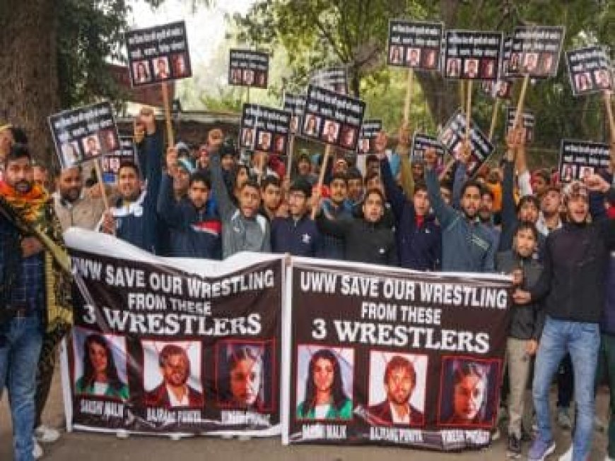 'They have spoilt the careers of lakhs': Junior wrestlers protest against Bajrang Punia, Sakshi Malik and Vinesh Phogat