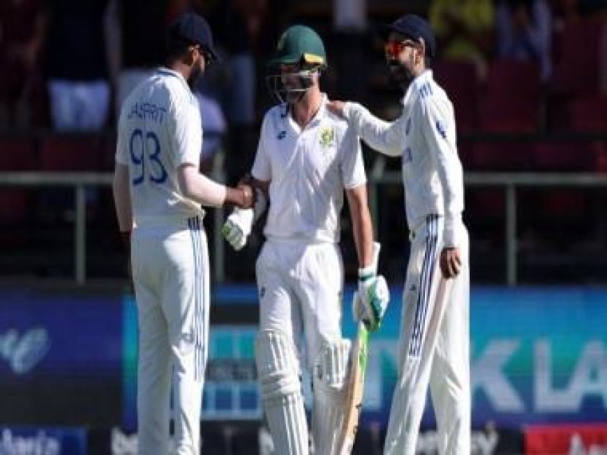 Virat Kohli, Indian players' sweet gesture for Dean Elgar after his final Test innings; WATCH