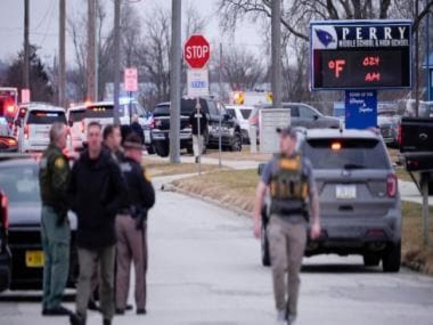 Iowa school shooting wounds multiple people, suspect is dead