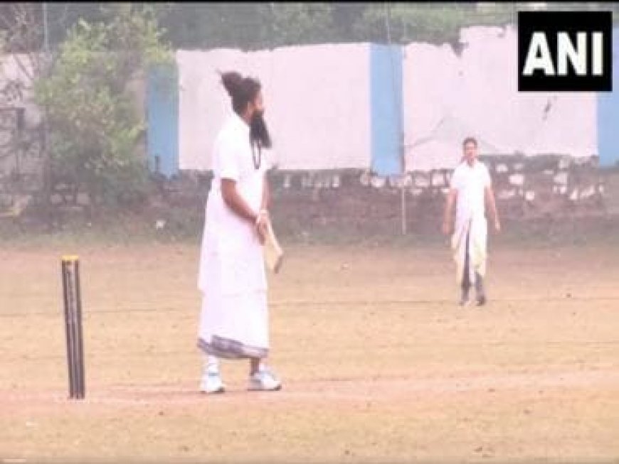 Unique cricket tournament in Bhopal features players in dhoti and kurta, commentary in Sanskrit; see video