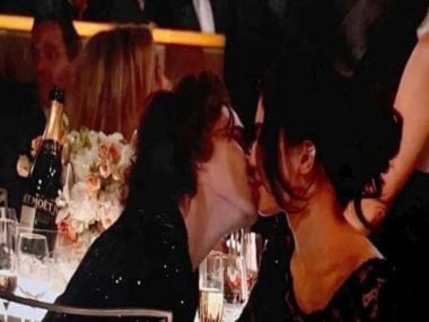 Golden Globes 2024: Timothée Chalamet and Kylie Jenner share a kiss, video from the ceremony goes viral