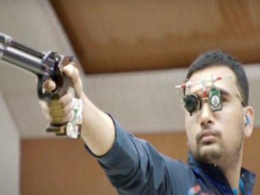India win gold in men's 10m air pistol team event; Varun Tomar bags Paris Olympics quota place and gold medal