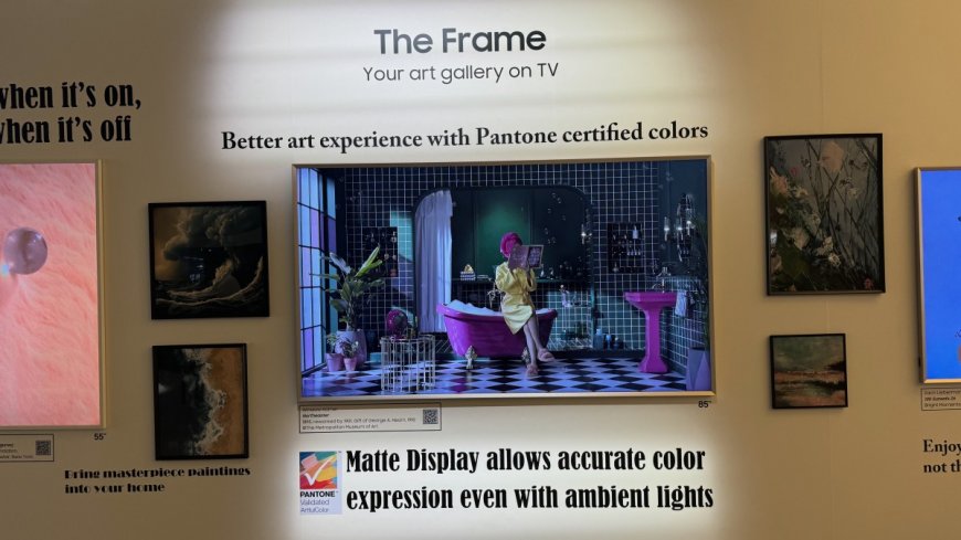 Samsung's 2024 Frame takes the famous TV’s artistic capabilities to new heights