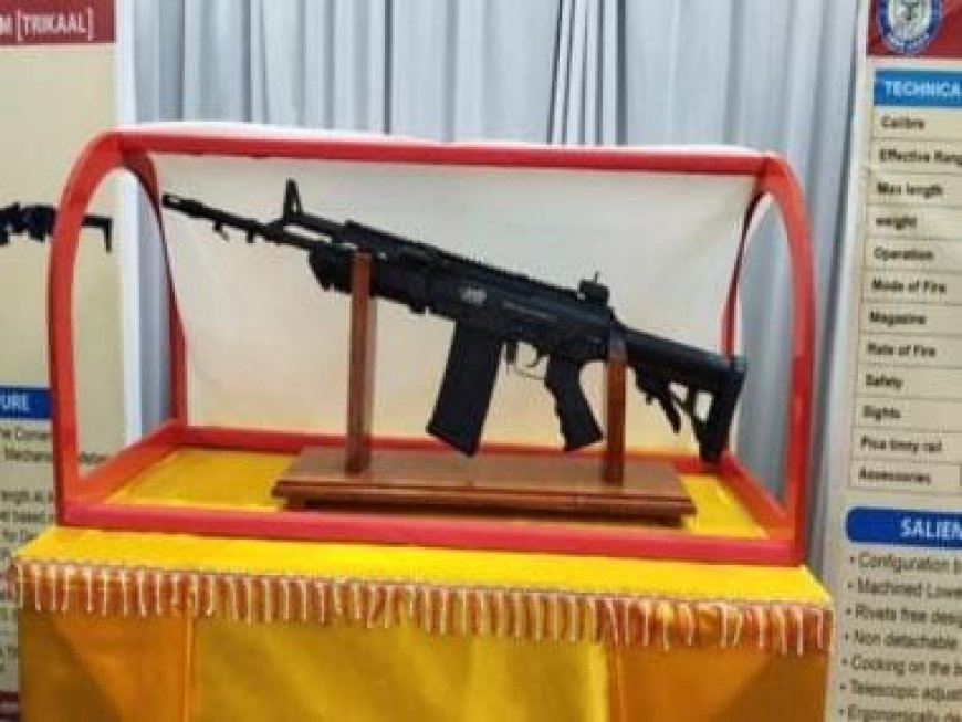 DRDO launches indigenous assault rifle 'Ugram' for armed forces