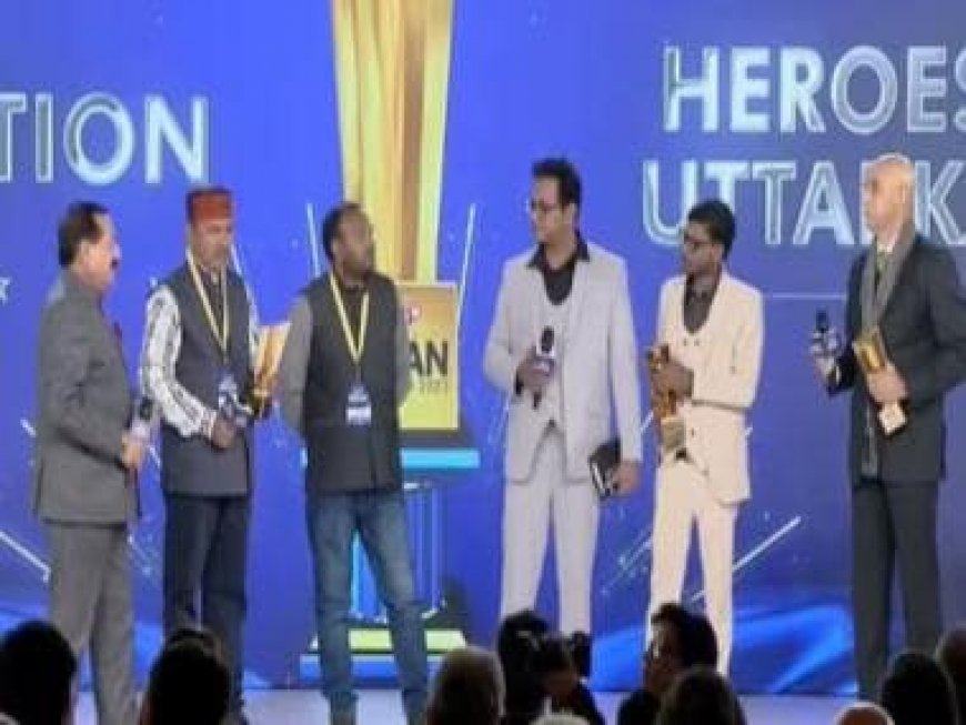 Uttarkashi heroes get special mention at CNN-News18 Indian of The Year 2023