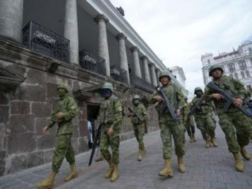 'They aroused our ire': Ecuador vows to crush gangs