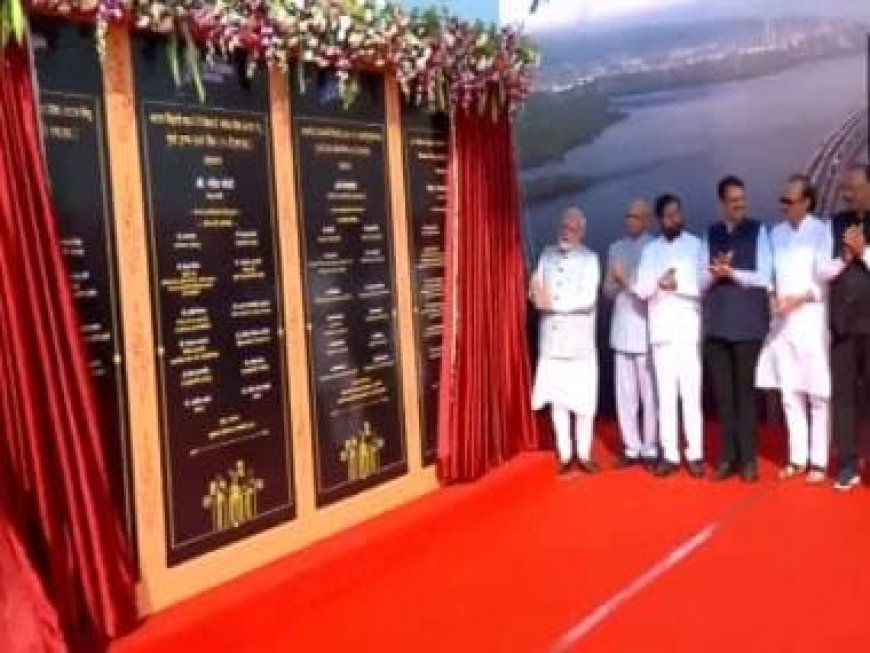 PM Modi inaugurates India's longest sea bridge Atal Setu in Maharashtra