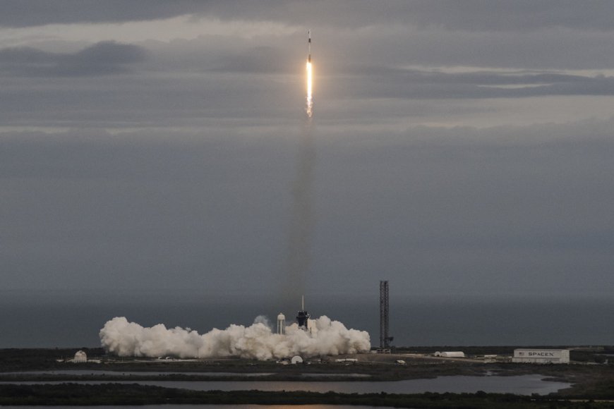 Watch SpaceX launch four astronauts to the International Space Station