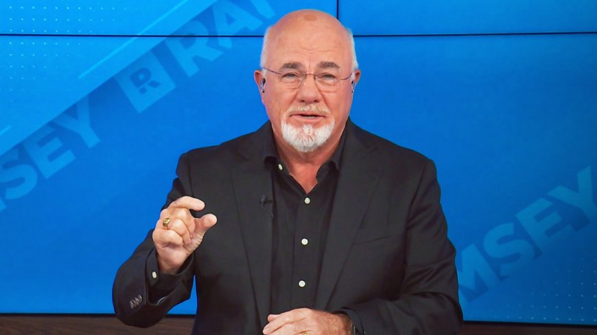 Dave Ramsey has straight talk on a money move that can't wait