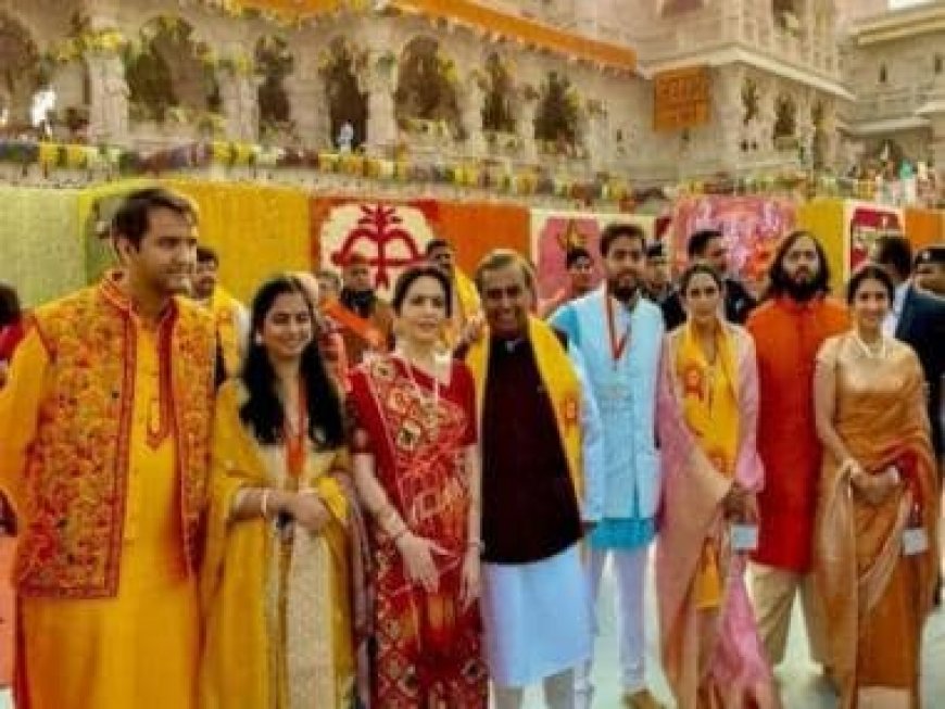 Ambani family donates Rs 2.51 crore to Ram Janmabhoomi Teerth Kshetra Trust