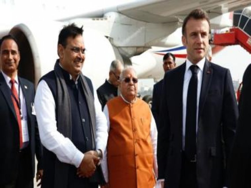 Emmanuel Macron India visit Live Updates WATCH French PM, chief