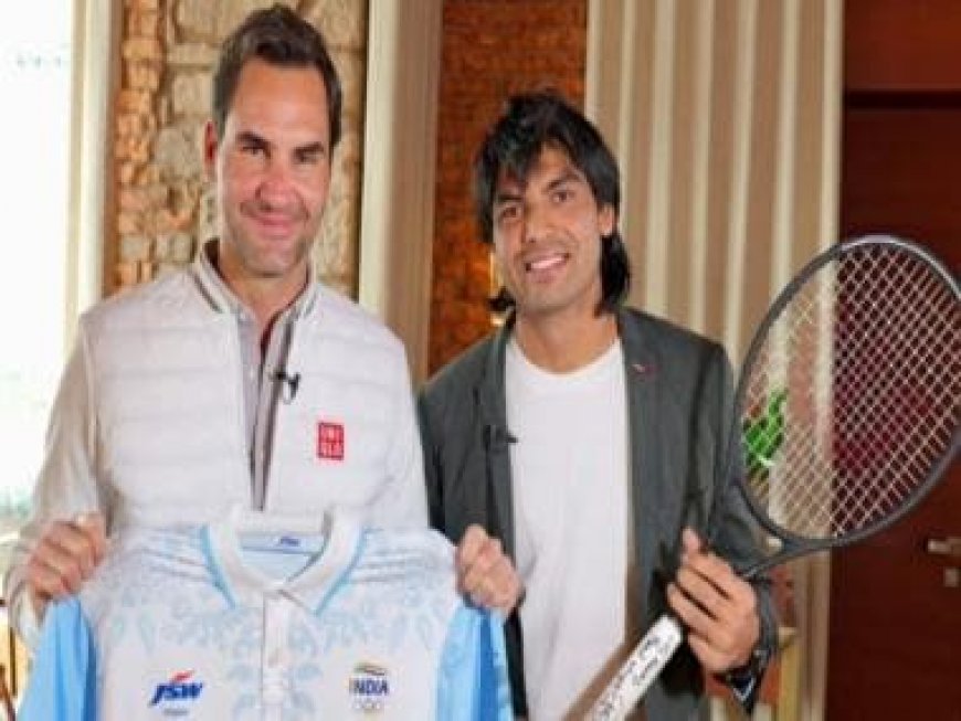 'An absolute honour': Neeraj Chopra meets tennis legend Roger Federer in Zurich