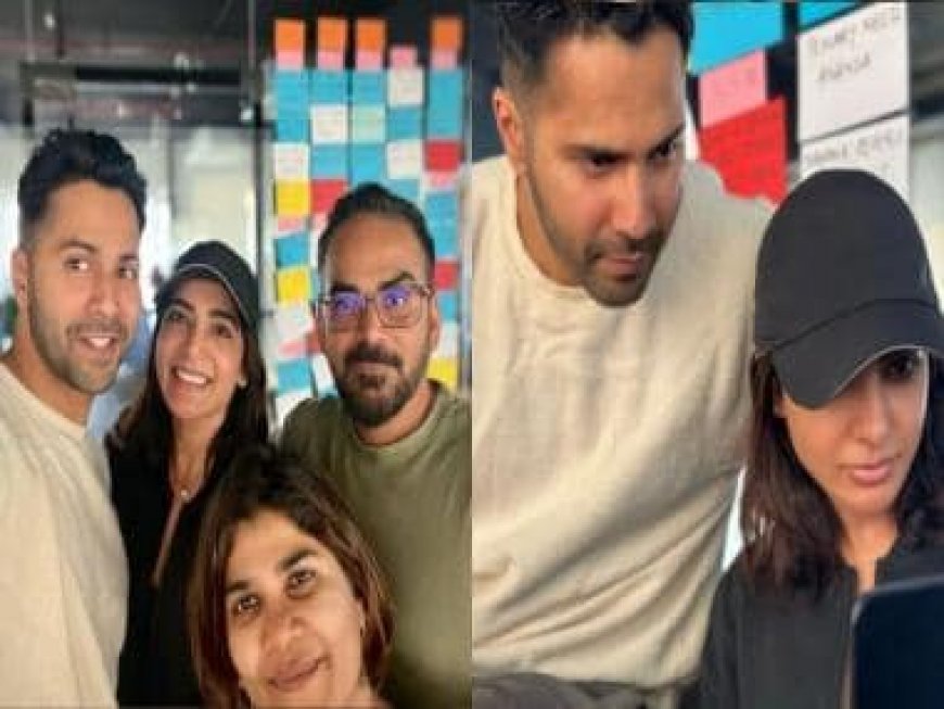 Citadel India: Samantha Ruth Prabhu and Varun Dhawan watch glimpses of Raj &amp; DK's show, share post and pictures