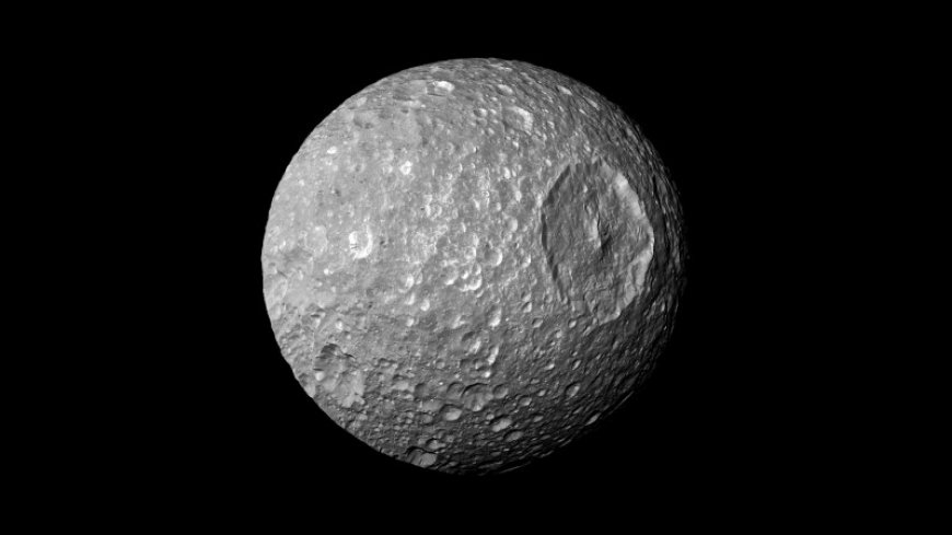 Saturn’s ‘Death Star’ moon might contain a hidden ocean