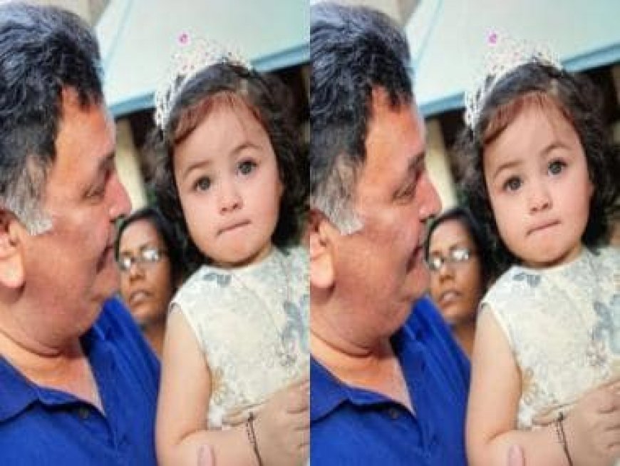 Fans share edited picture of Rishi Kapoor holding granddaughter Raha; Neetu Kapoor, Soni Razdan react