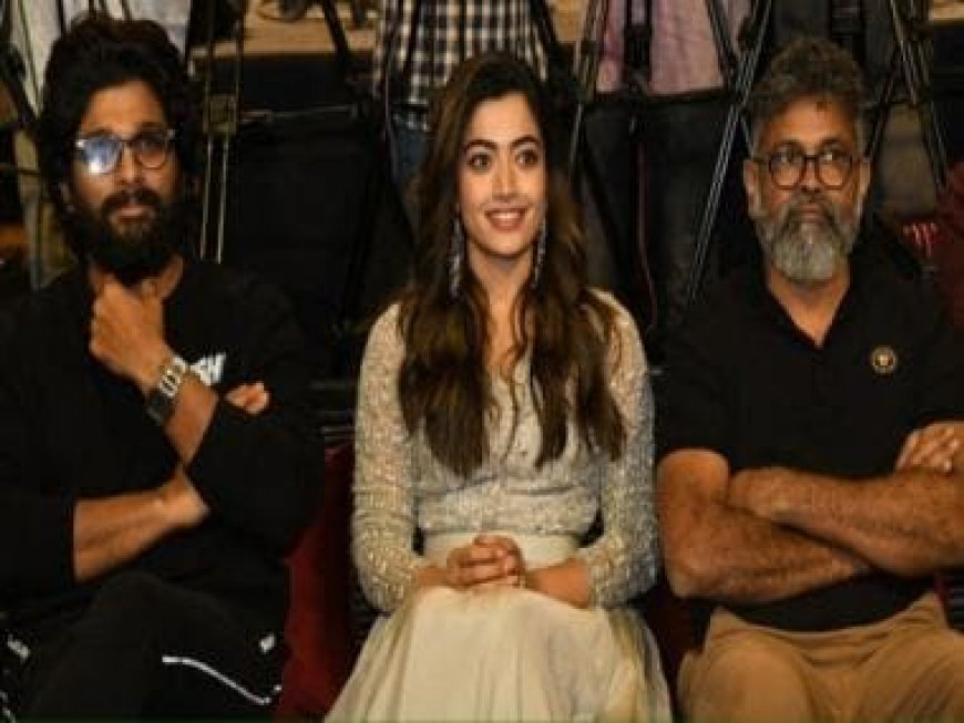 Allu Arjun starrer Pushpa 2: Rashmika Mandanna clicks a candid picture of director Sukumar from the sets