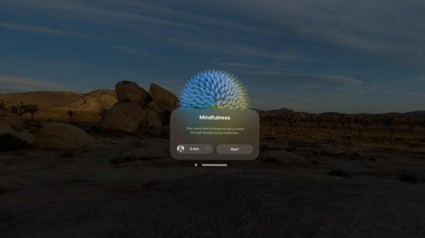 Mindfulness on the Apple Vision Pro is a calming, impressive highlight — here's why