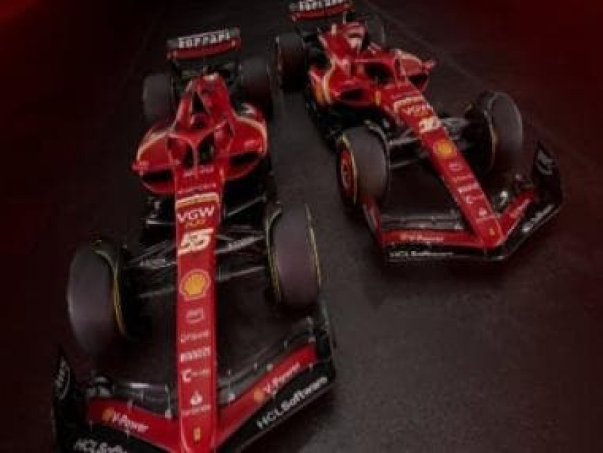 Ferrari's new F1 car SF-24 unveiled for final season before Lewis Hamilton's arrival