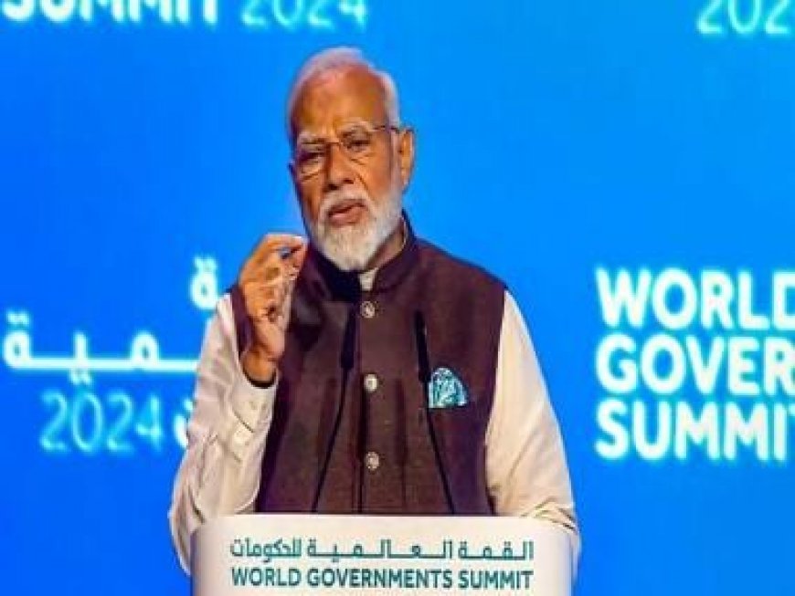 It is govt's job to ensure govt interference in people's life is minimal: PM Modi at World Governments Summit in Dubai
