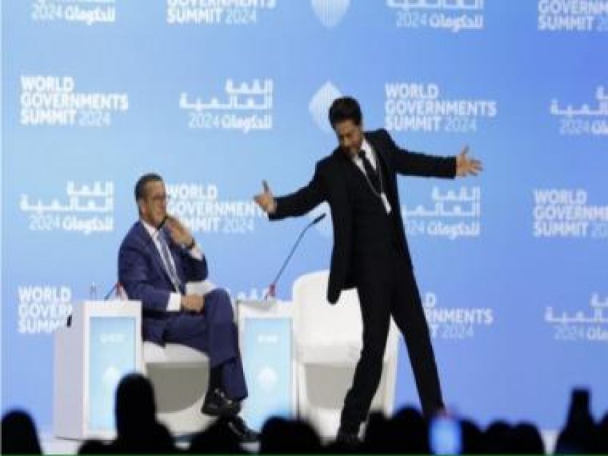 World Governments Summit 2024: Shah Rukh Khan talks Hollywood, flops, and perfecting pizza at the grand event in Dubai