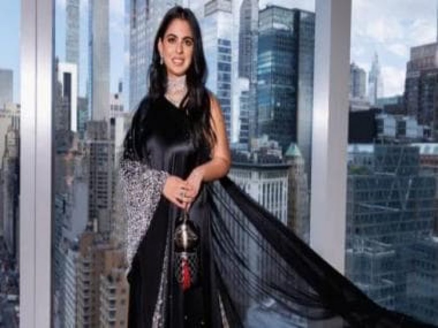 Isha Ambani receives Maharashtrian of the Year 2024 award for outstanding contributions to business sector