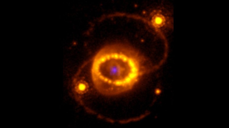 JWST spies hints of a neutron star left behind by supernova 1987A