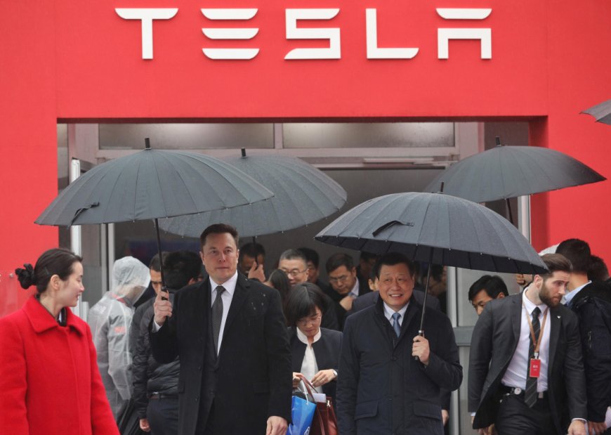 Tesla shares extend slump as China move highlights key demand risk