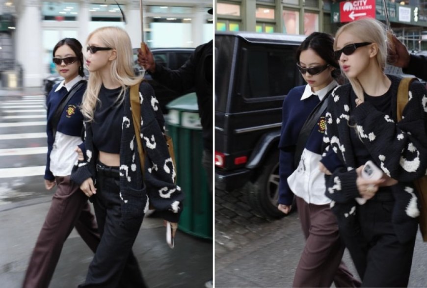 BLACKPINK’s Jennie and Rose Take New York City By Storm, Ahead of Met Gala 2024; Lisa Spotted At Miami F1 Track – Pics