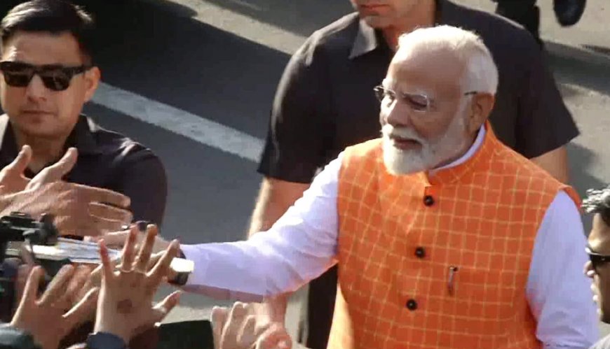 Lok Sabha Election 2024 Phase 3: PM Modi Casts Vote In Ahmedabad, Urges All To ‘Vote As Much As Possible’